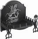 Gallery St George Fireplate Black